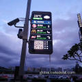 Outdoor Led Billboards Outdoor Advertising P4 LED Street Pole Led Billboards Manufactory